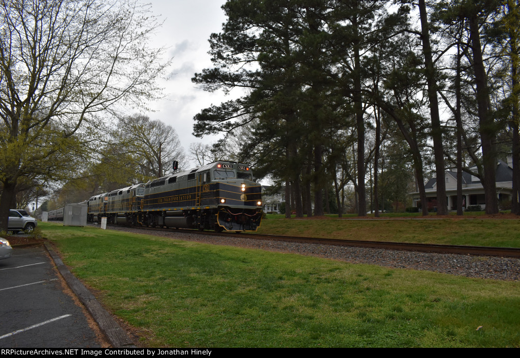 Coming into Waxhaw